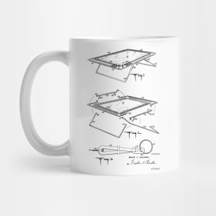 Trampoline Vintage Patent Hand Drawing Mug